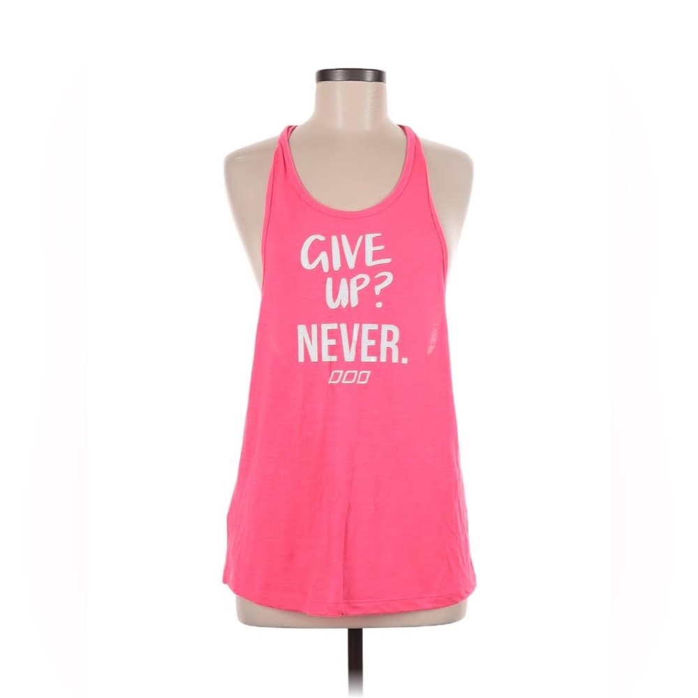 Lorna Jane Pink Racerback Muscle Tank Top